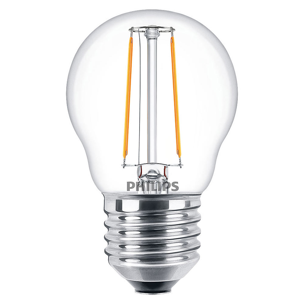 Philips E27 LED-klot 4,3-40W P45 På,av